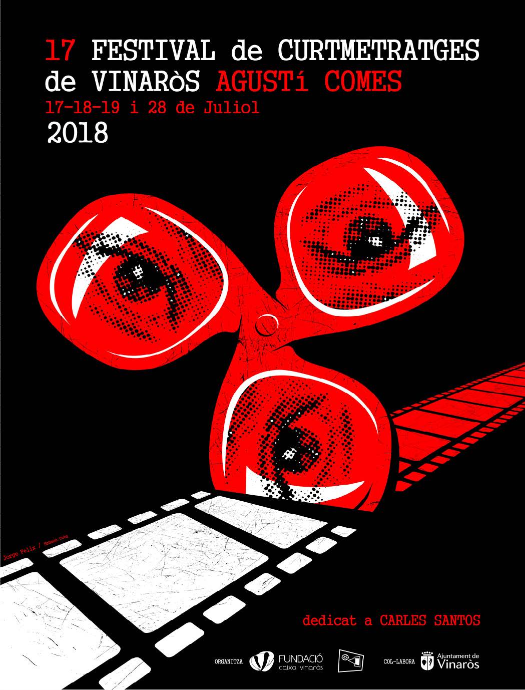 Cartell XVII FESTIVAL INTERNACIONAL DE CURTMETRATGES AGUSTÍ COMES