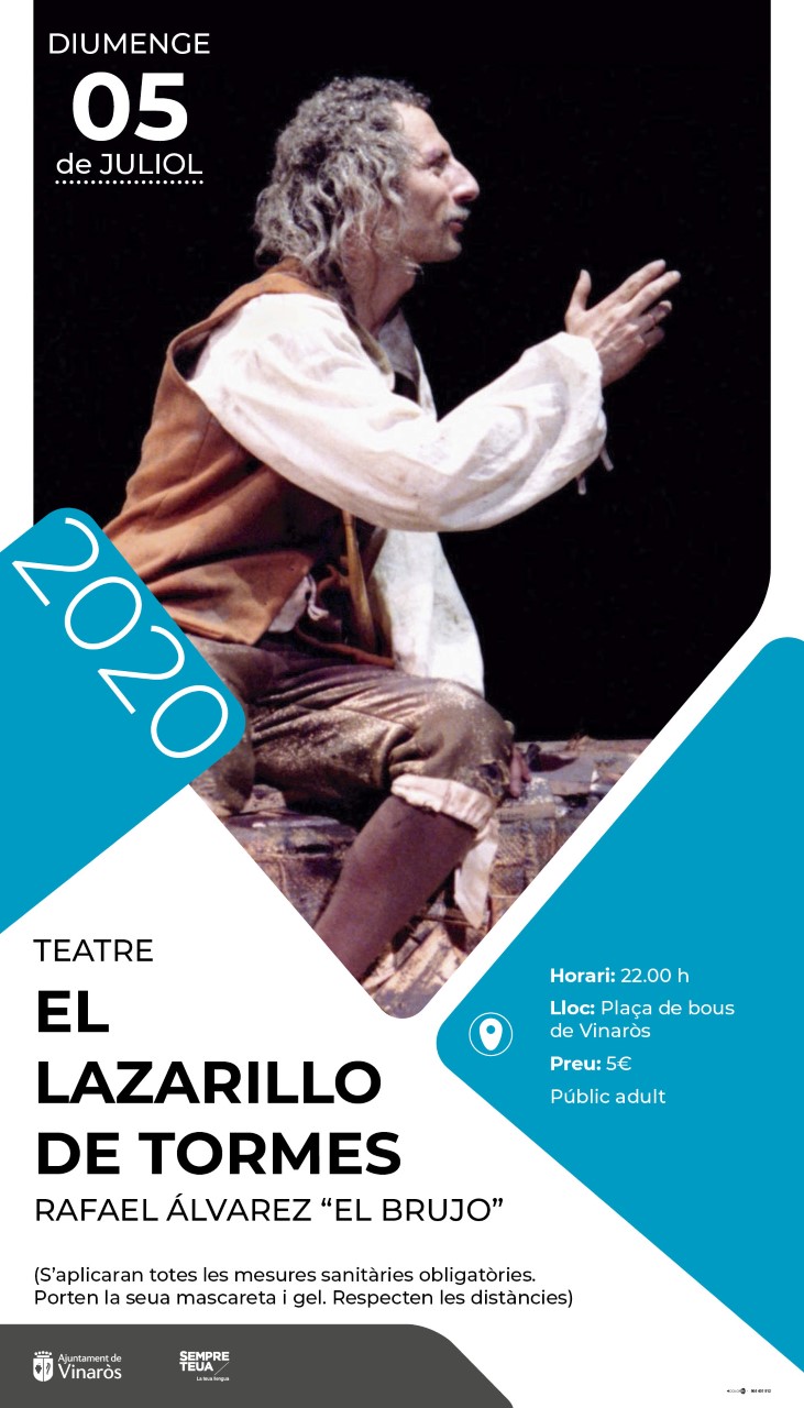 Cartell El Lazarillo de Tormes